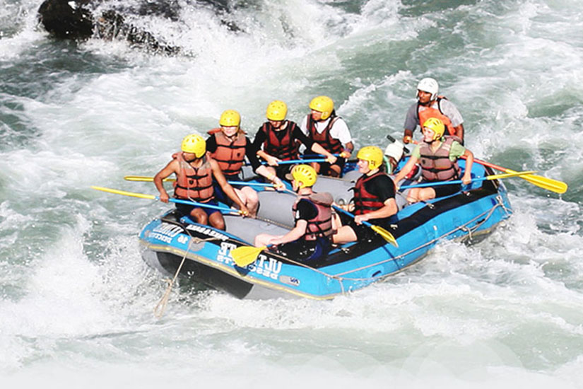 Kullu river rafting